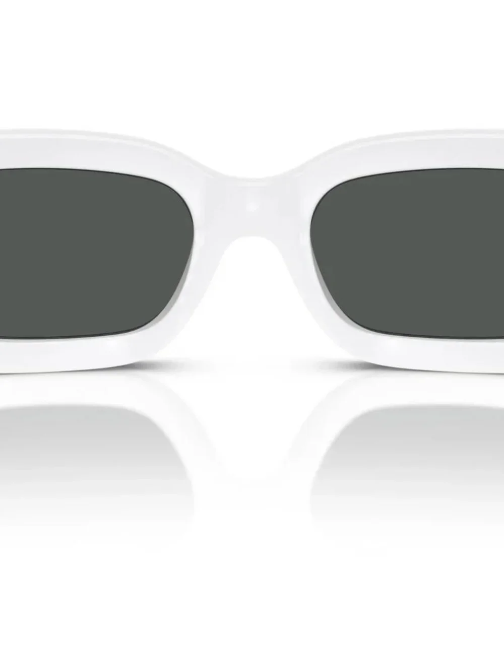 NEW VERSACE VE4474 314/87 WHITE DARK GREY UNISEX SUNGLASSES AUTHENTIC